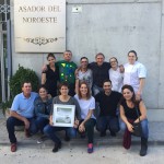 Parte de nuestro equipo del Asador del Nororeste