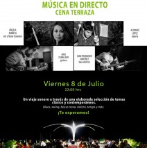 Una velada con buena música y una cena que te dejará cautivado