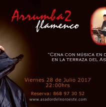 Cena musical al ritmo de Flamenco